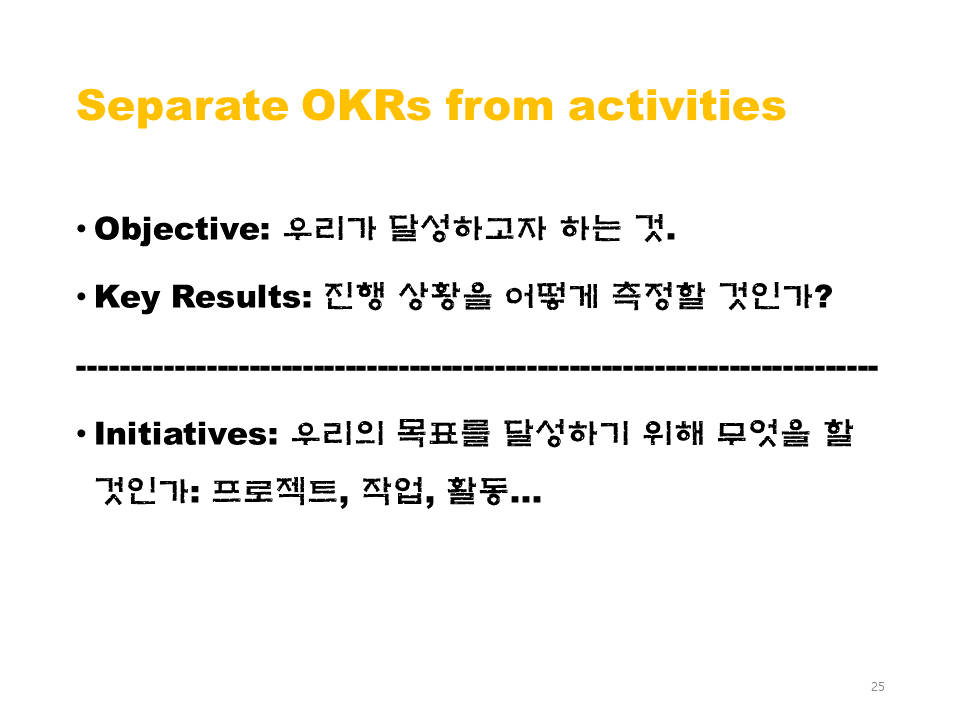 What Is OKR 25